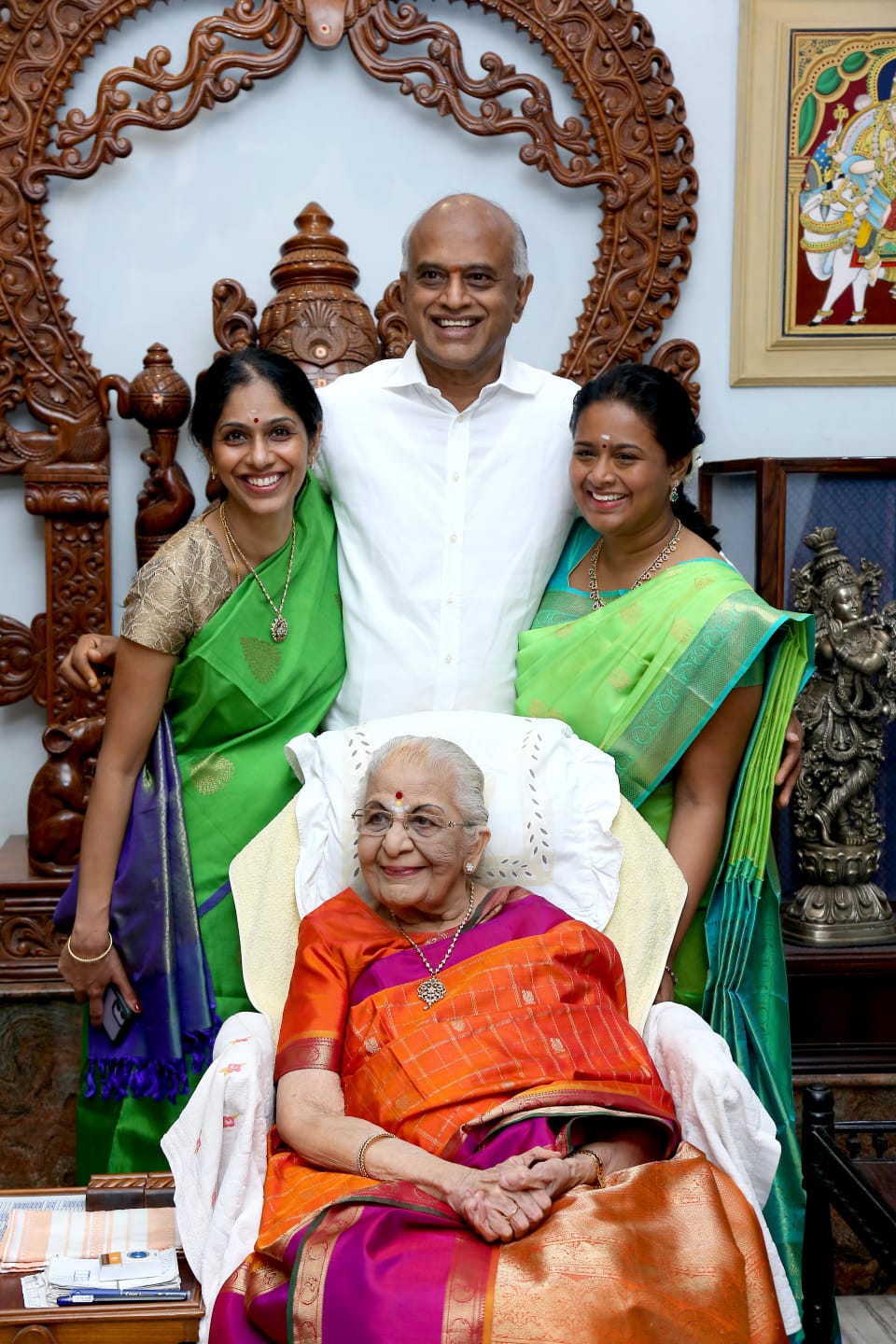 Dr. Mrs. Meena Muthiah Family